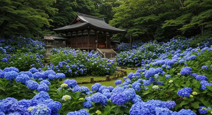 紫陽花